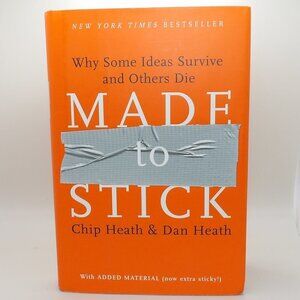 Made to Stick by Chip/Dan Heath - Hardcover NY Bestseller Book